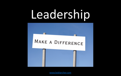 Leadership – making a difference