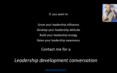 Leadership Transformation conversations