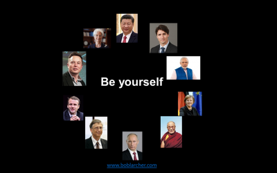 Be yourself leadership