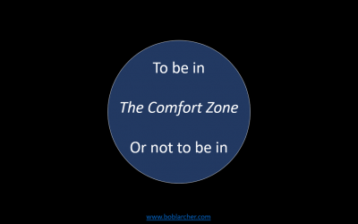 Comfort Zone – to be in or not to be in