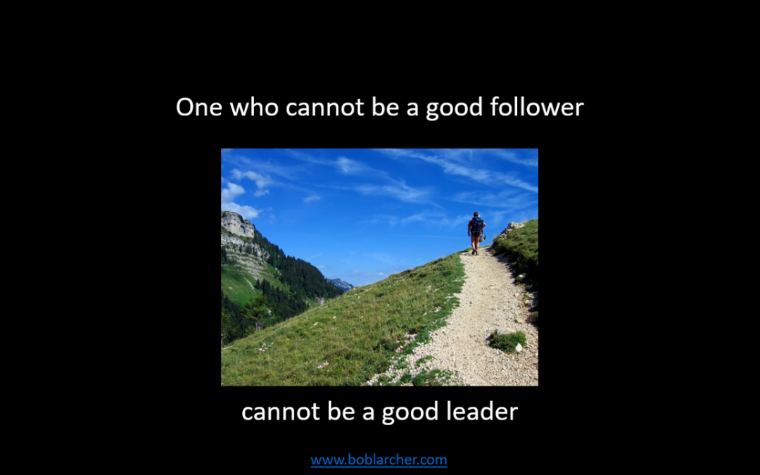 Followership for leaders