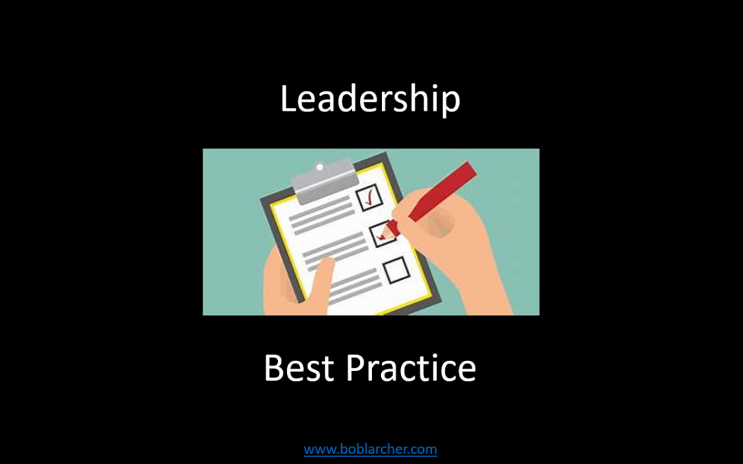 Leadership – best practice