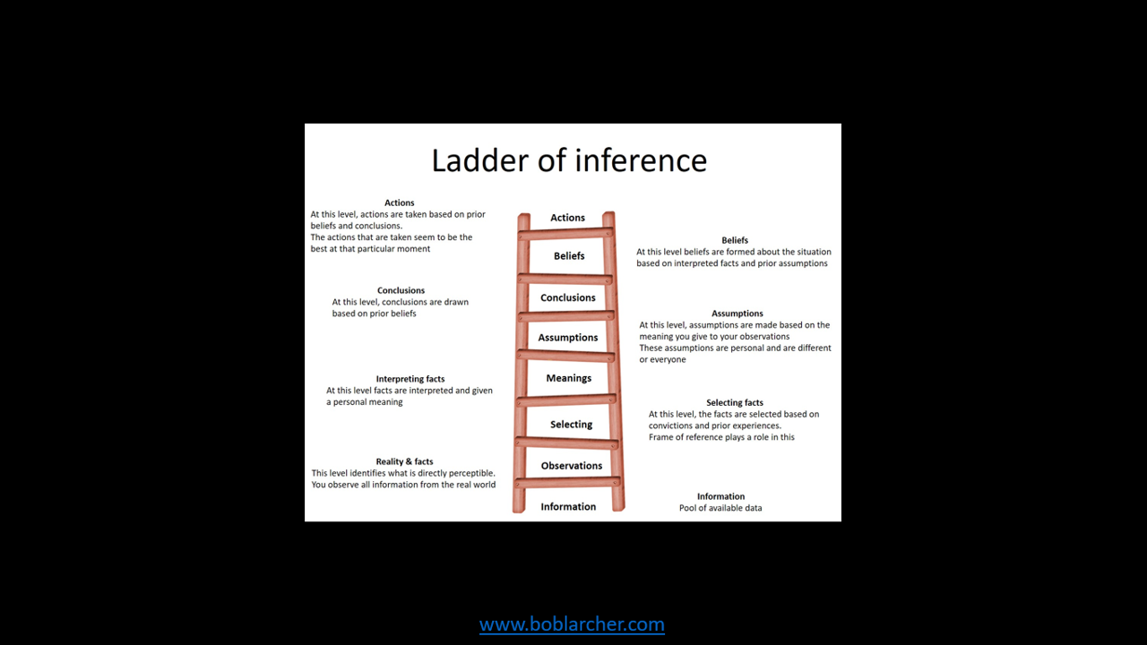 The ladder of inference