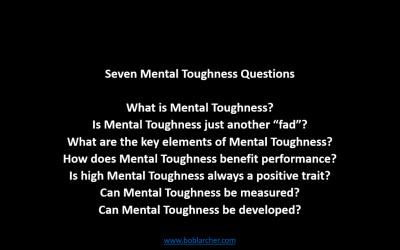 Seven Mental Toughness Questions