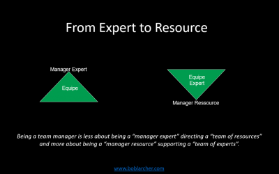 From Manager Expert to Manager Resource